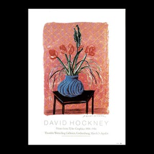 1994 David Hockney Poster 
