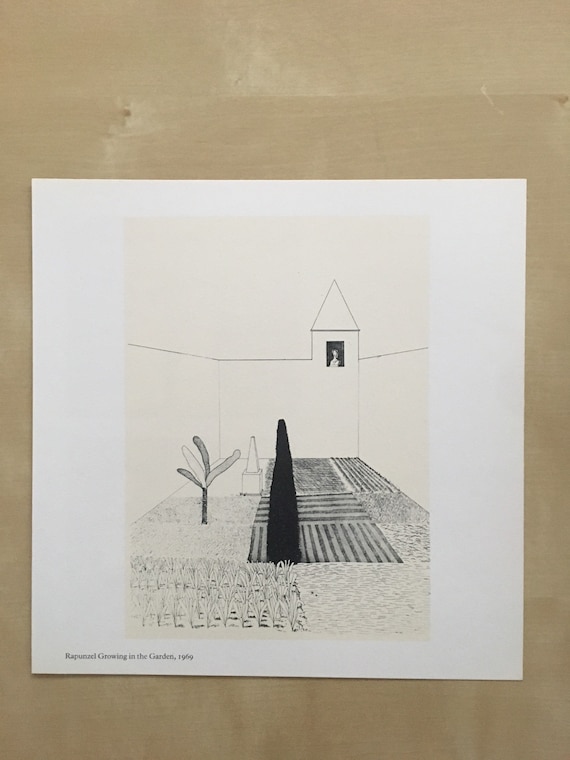 Vintage 1978 DAVID HOCKNEY - 