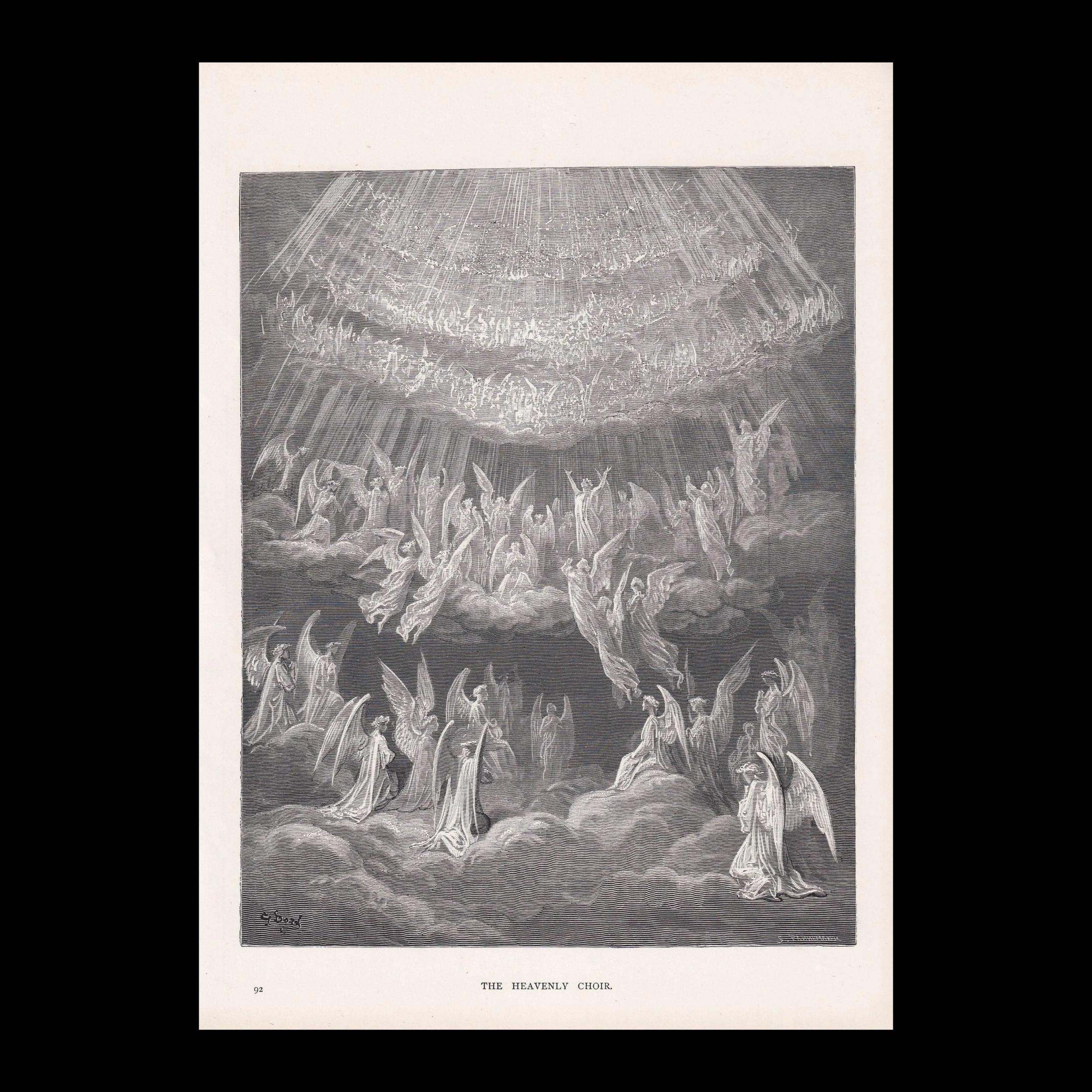 その他 gustave 1870 GUSTAVE DORE Print - 