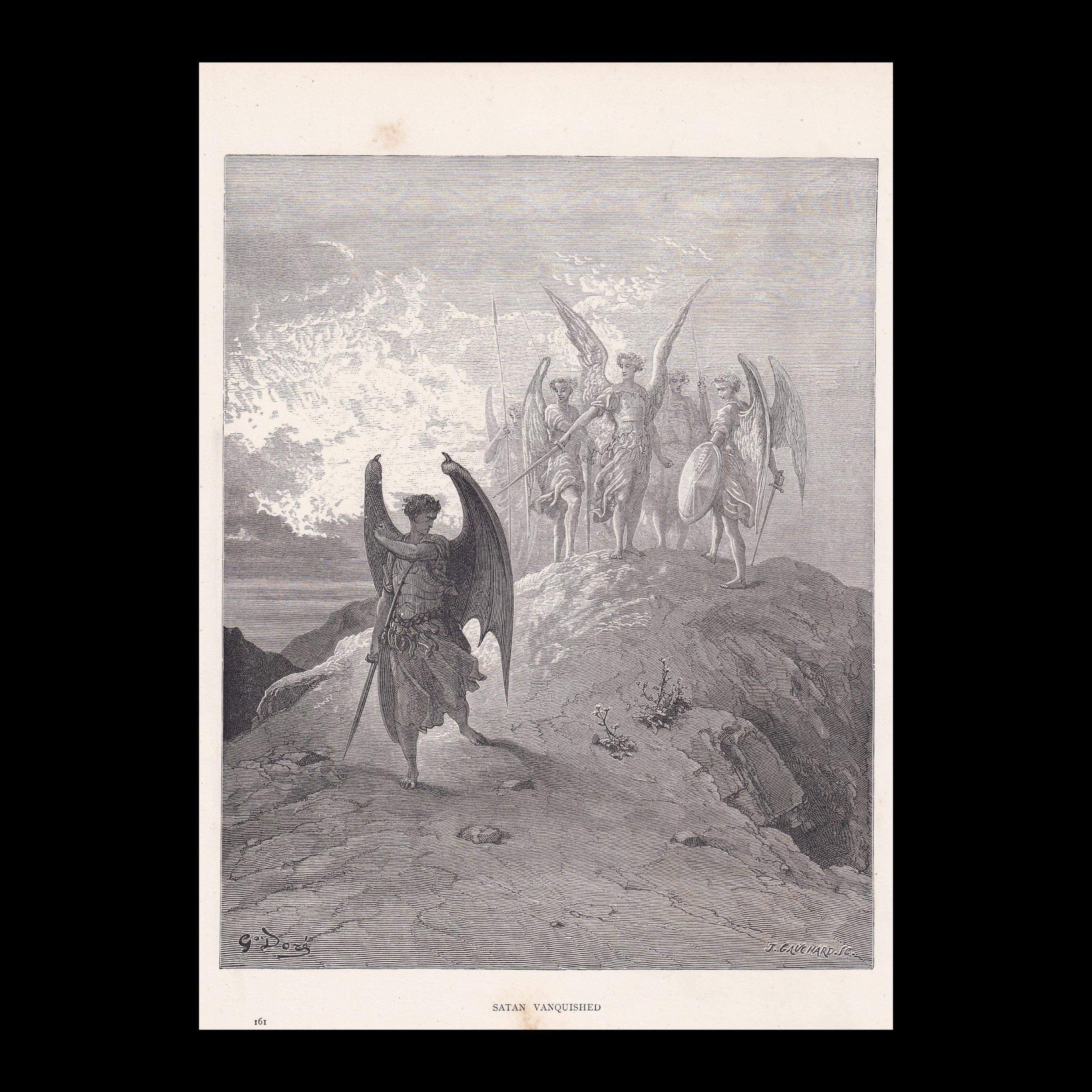 1870 GUSTAVE DORE Print - 