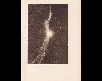 1934 CYGNUS NEBULA Print - Astronomy - Astronomy Print - Astronomy Wall Art - Vintage Print - 9.15 x 6 Inches