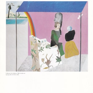David hockney dachshund poster - Etsy 日本