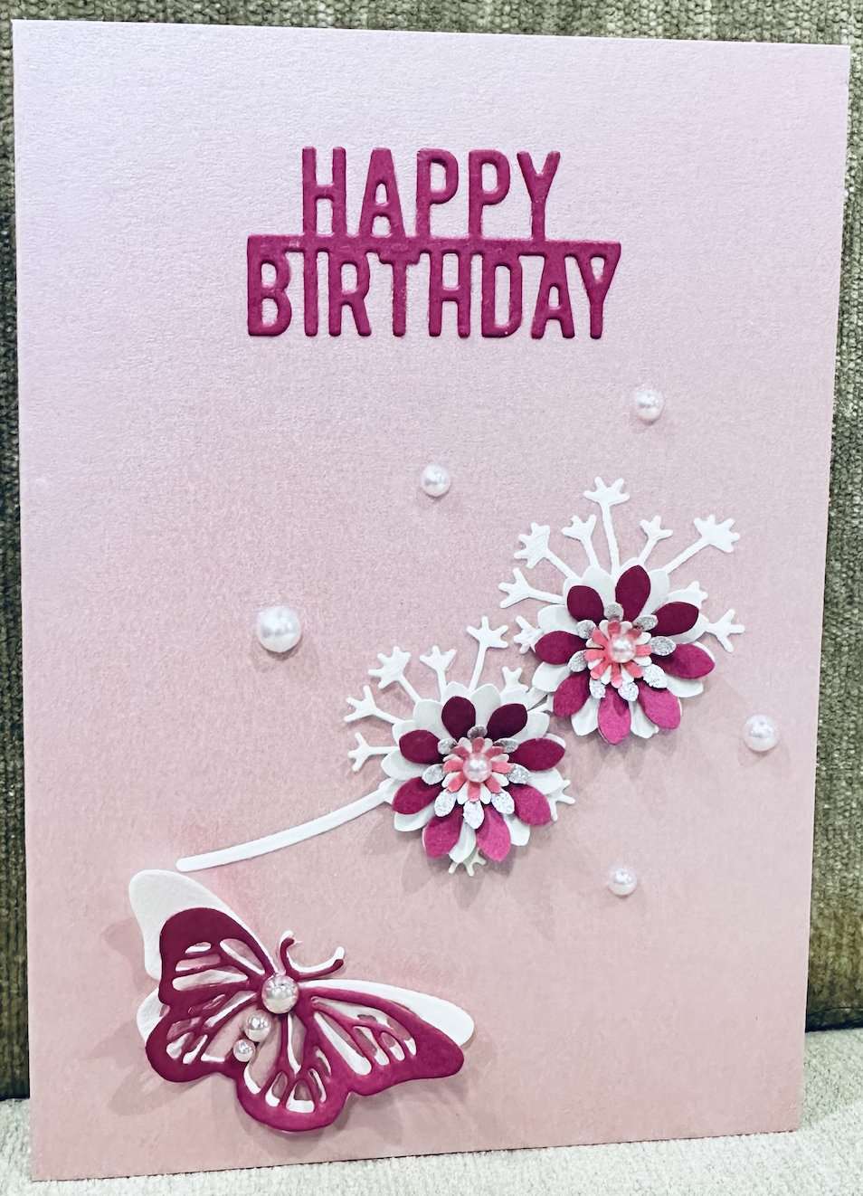 Buy Kwan Crafts 2 Sheets Different Style Happy Birthday Anniversary  Butterfly Flowers Fairy Wishes Clear Stamps for Card Making Decoration and  DIY Scrapbooking Online at desertcartKUWAIT