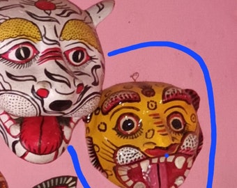 Paper mache tiger