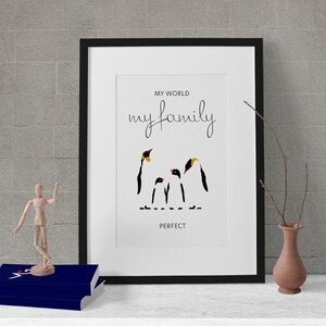 My world my family - Digital download / print at home