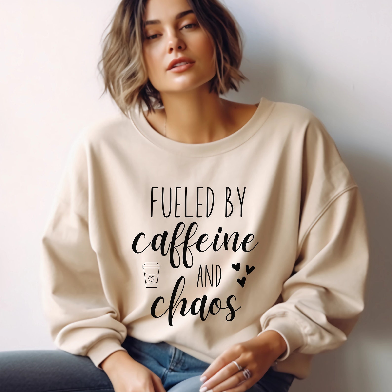 Chaos & Coffee Sweatshirt main image 0