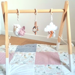 Wooden learning arch, learning gantry with or without suspension