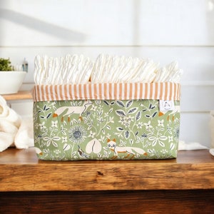 Waterproof diaper baskets - organize changing area - baby changing accessories - children&#39;s room decoration