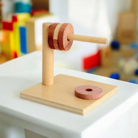 Giocattolo Montessori In Legno 1 2 3 Anni – Puzzle Sensoriale Con Forme E Texture, Giochi Educativi Per La Motricità Fine, Regalo Natale Compleanno Per Bambini E Bambine