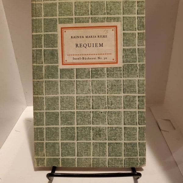 Rainer Maria Rilke: Requiem - Insel-Bücherei Nr. 30