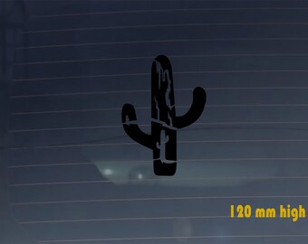 Cactus Sticker. Car Vinyl Decal. Durable, Scratchproof, Water Resistant