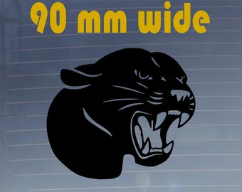 Black Panther Jungle Animal Superhero Sticker. Car Vinyl Decal. Durable, Scratchproof, Water Resistant