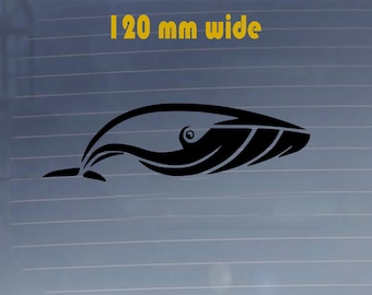 Beluga Whale Sticker. Car vinyl decal. Durable, Scratchproof, Water Resistant
