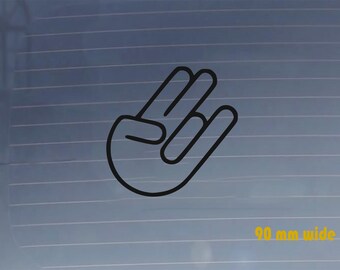 The Shocker Bumper Sticker: Durable Car Vinyl Decal