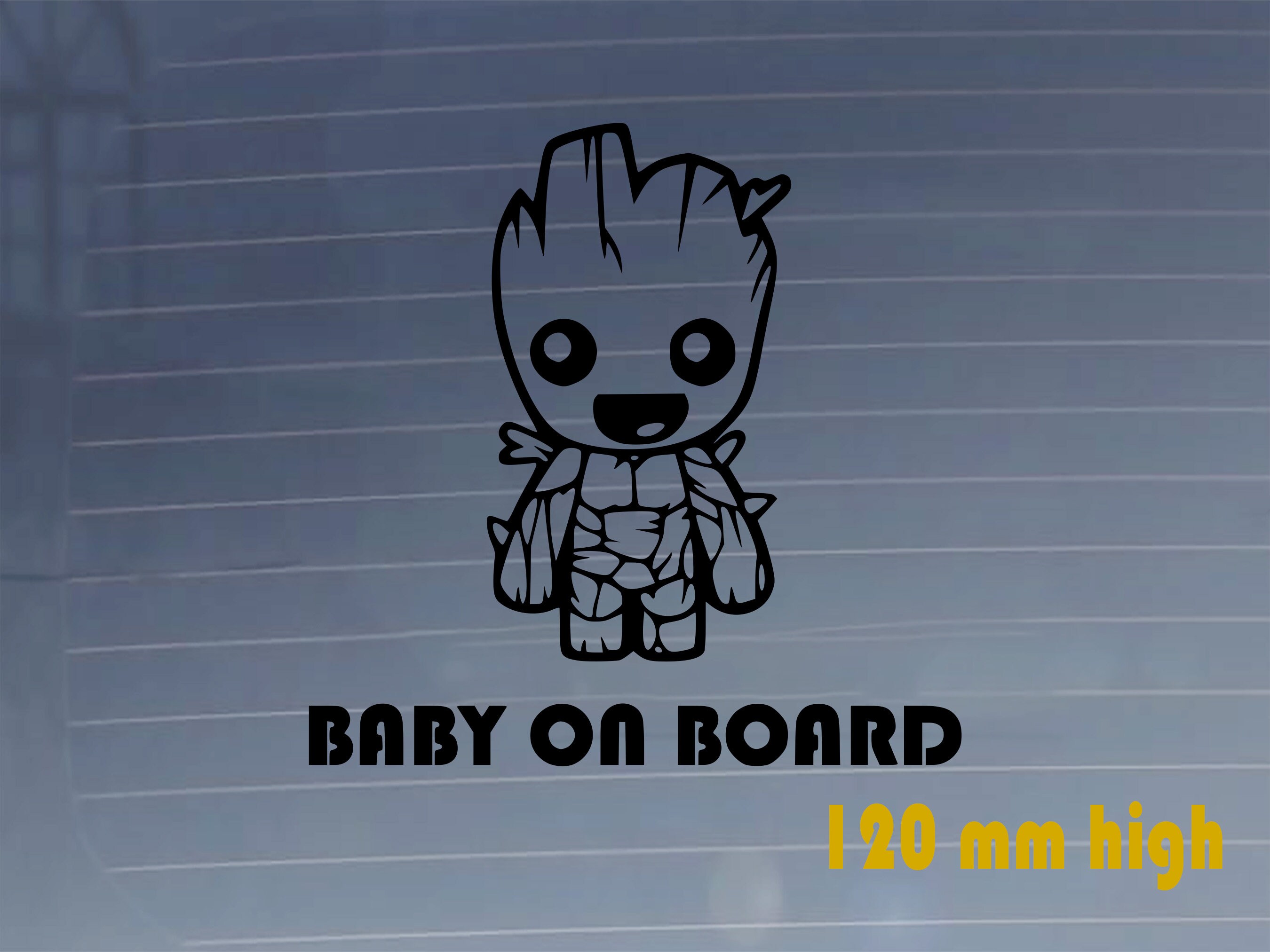Baby Groot Autoaufkleber - Lustiger Guardian Of The Galaxy Aufkleber Für Auto & Stoßstange