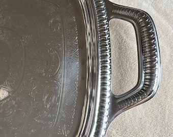 Large Vintage Italian Metal Tray Alfra Alessi Design Decorative Italian tray Housewarming gift