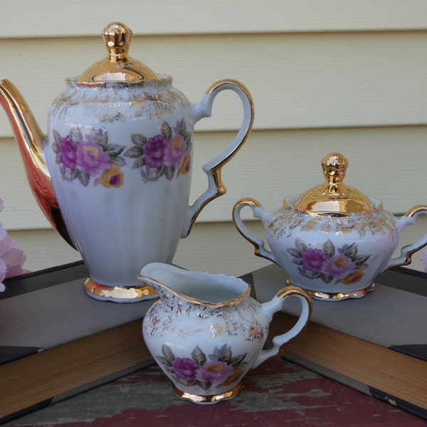 Winterling Bavaria Floral Tea Set