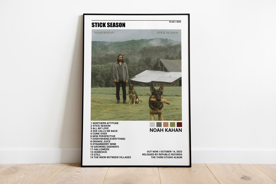 Noah Kahan Posters Stick Season Poster Noah Kahan Stick Etsy Noah Kahan Posters Stick Season Poster Noah Kahan Stick Etsy