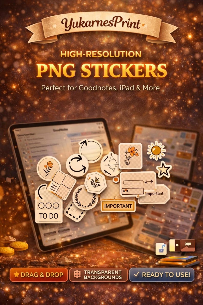 80,000+ Digital Sticker Mega Bundle , Goodnotes Stickers, Planner ...