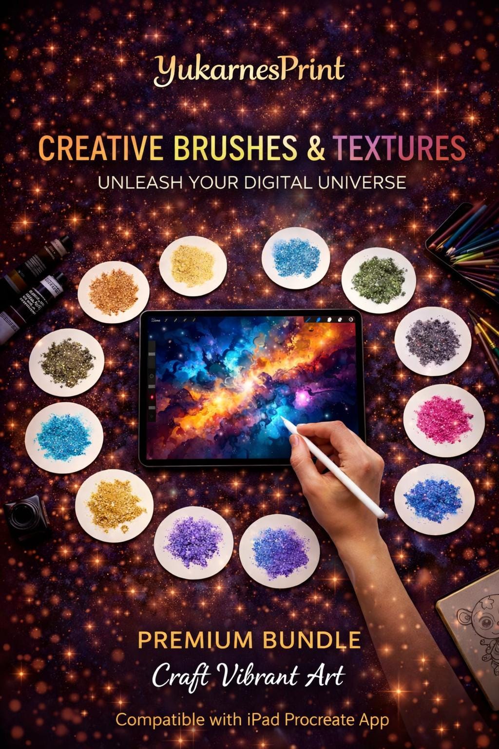 22,000 Procreate Brushes Premium Bundle ,ultimate Digital Art Brush ...