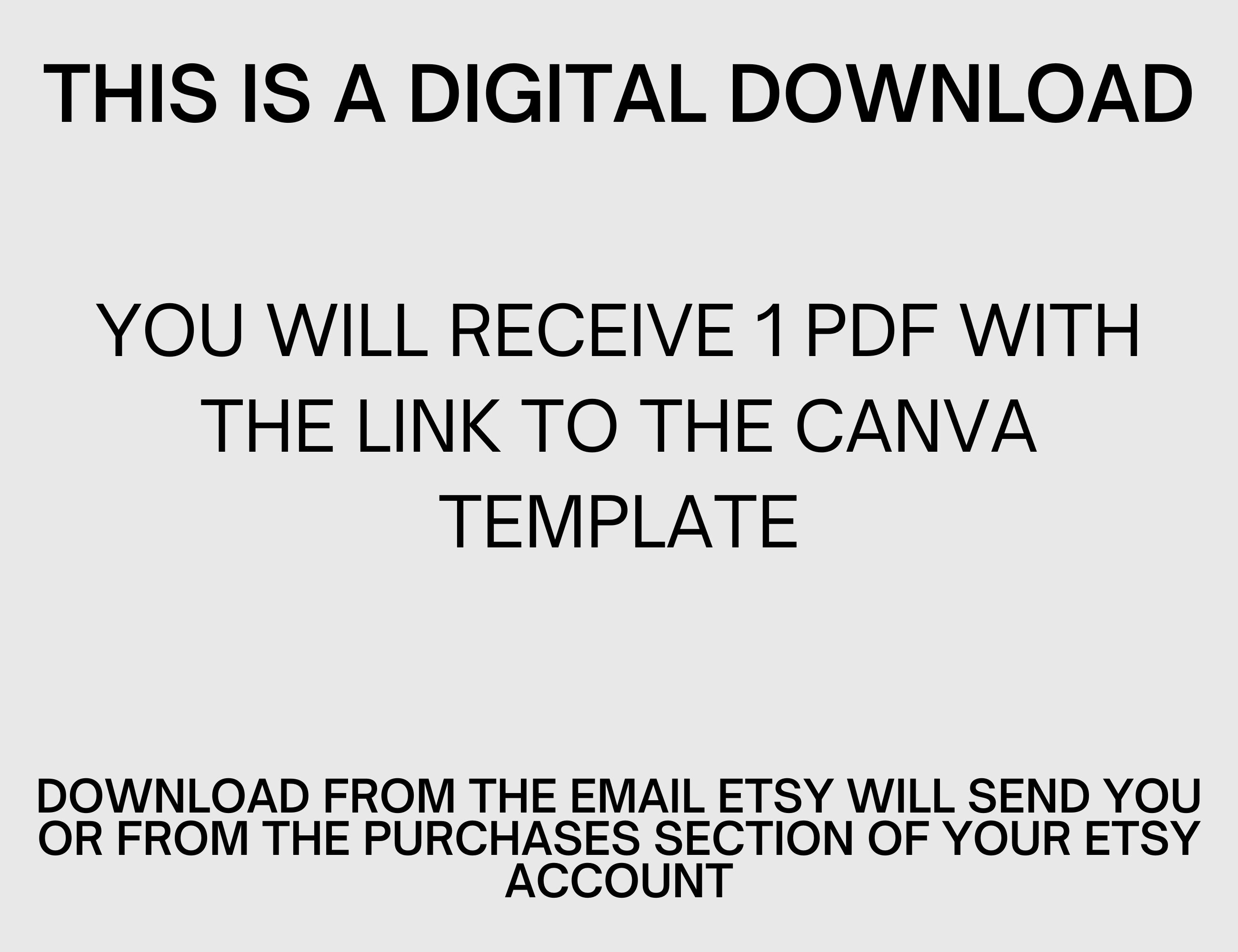 Digital Vision Board Template Canva 2024 Vision Board Etsy