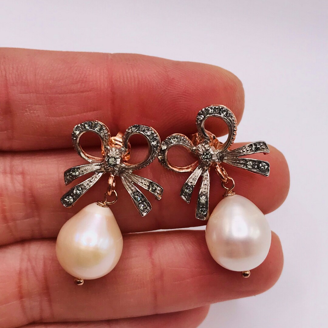 Orecchini Da Donna A Goccia In Argento 925 - Modello Anguria - Fashion E Hip Hop - LEH21