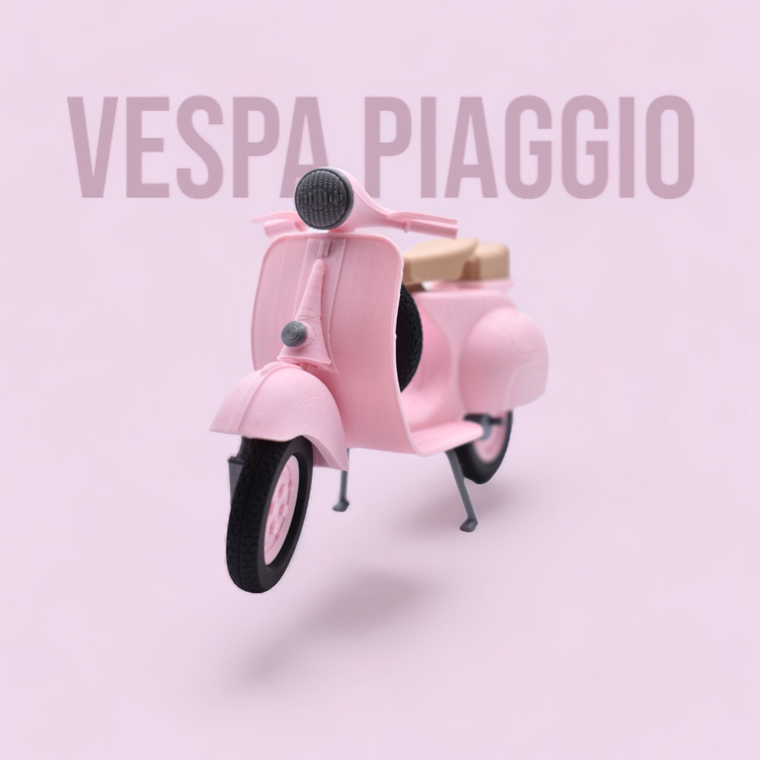 Vespa Piaggio Scooter 3d Printed Customised Vintage Scooter Classic Scooter  