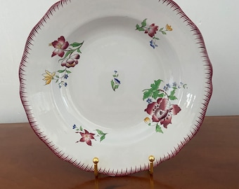 Original French Vintage Strassbourg U & C Sarreguemines/ Luneville Plate gift