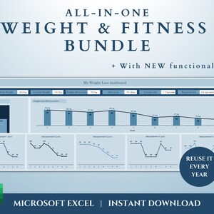 Weight loss spreadsheet weight loss tracker weight loss journal WLT spreadsheet weight loss journey WLT 2025