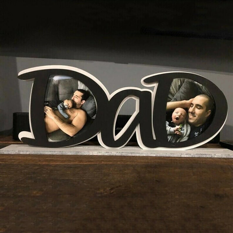 Dad Picture Frame Dad Photo Holder for Father's Day Gift Etsy