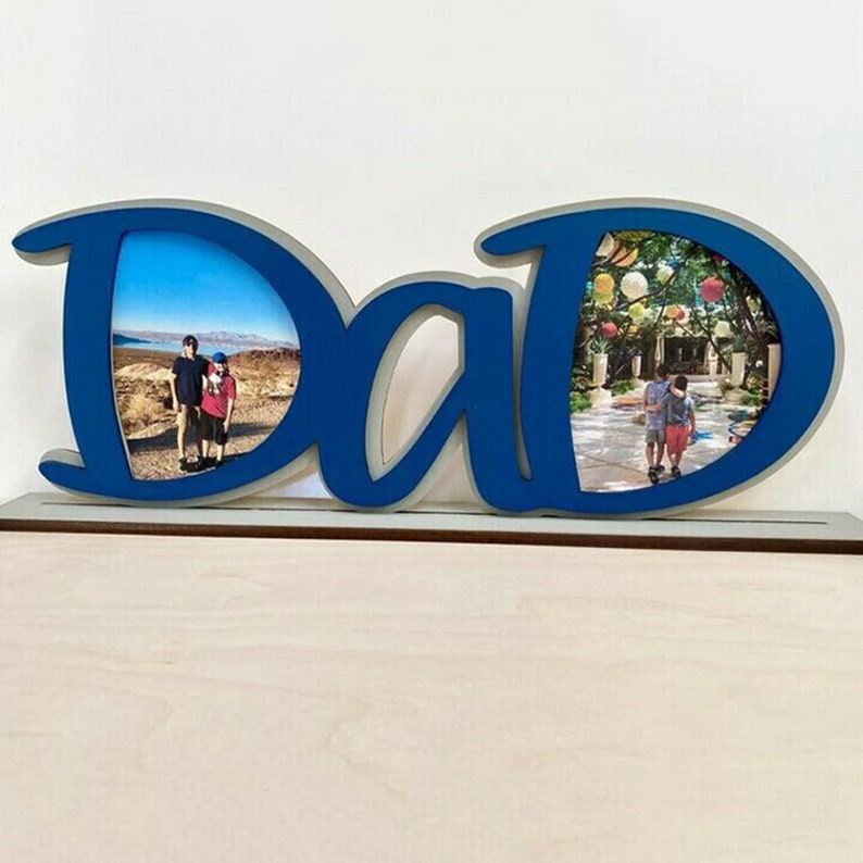 Dad Picture Frame Dad Photo Holder for Father's Day Gift Etsy
