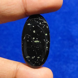 Covellite Stone Natural Black Covellite Cabochon Stone Covellite Gemstone Covellite Loose Gemstone Covellite Jewelry Stone 35 Cts. GS-802