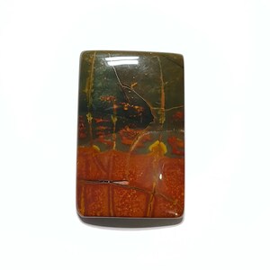 Cherry Creek Jasper Cabochon Loose Gemstone Jewelry Rectangle Jasper Stone 36 Cts  GS-2963