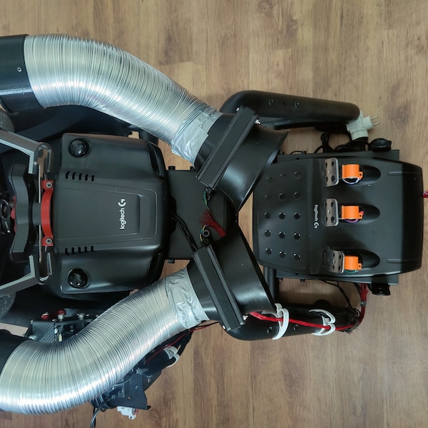 wind + vibration simulator for simracing