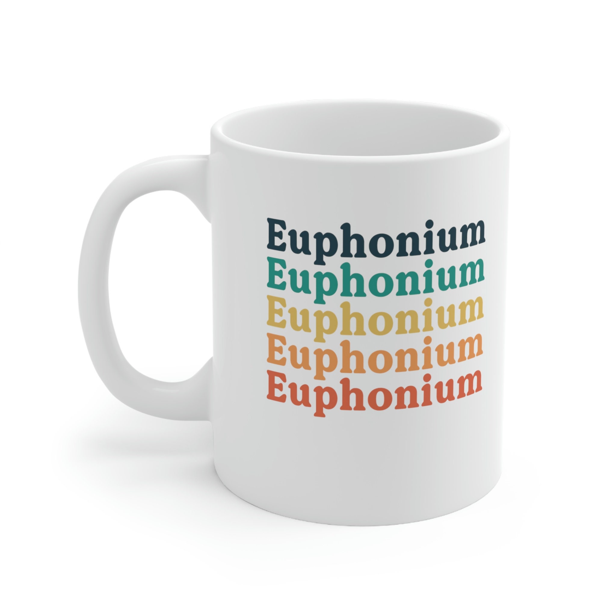 Euphonium Mug, Euphonium Gifts, Tuba Gift, Classical Music Mug, Music
