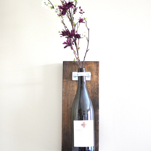 Wine Bottle Vase Etsy