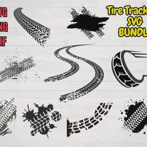 Tire Track SVG, Tire Tracks Svg Bundle, Tire Track tattoo SVG, Tire Dirt Marks Svg, Mud Tire Track, Tire Track Clipart, Tracks Silhouette