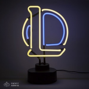 League of Legends - Neon Light Hand Bent Glass Neon Light - Neon Desk Lamp - Great Gift for Gamers - League of Legends - Neon Light - LoL