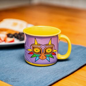 ゼルダ ムジュラの仮面 コーヒーマグ – 16オンス セラミック ゲーマーギフト