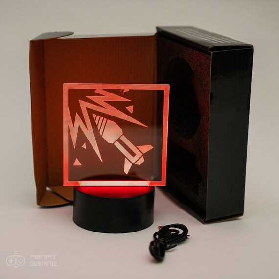 Six Siege Ash LED Operator Light USB Powered - Officially Licensed by Ubisoft - Rainbow Six Siege Ash Light - Ash Operator Gift