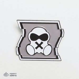 Mute Six Siege Enamel Pin  - Rainbow Six Siege Operator Pins - Mute Operator Pin - Rainbow Six Siege Gifts - Officially Licensed Pin