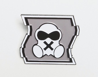 Mute Six Siege Enamel Pin  - Rainbow Six Siege Operator Pins - Mute Operator Pin - Rainbow Six Siege Gifts - Officially Licensed Pin