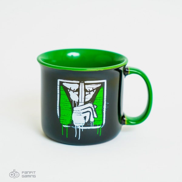 Rainbow Six Caveira Coffee Mug - 16oz Ceramic Mug - Microwave and Dishwasher Safe Mug for Gamers -Six Siege Caveira Coffee Mug