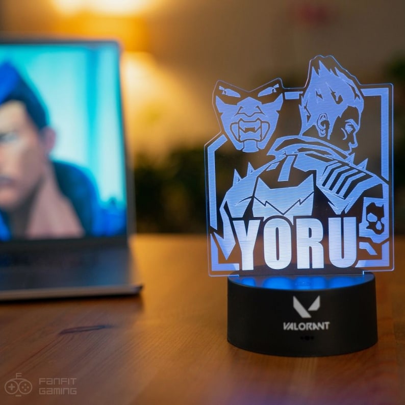 Lámpara de escritorio para juegos Yoru LED Light con alimentación USB