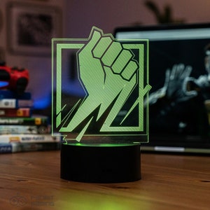Six Siege Finka LED Operator Light USB Powered - Officially Licensed by Ubisoft - Rainbow Six Siege Finka Light - Finka Operator