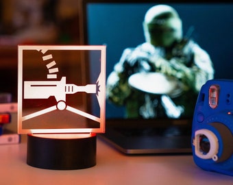 Six Siege Tachanka LED Light – USB Powered Gaming Decor