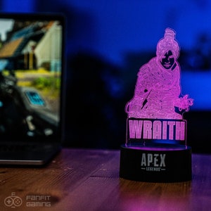 Apex Wraith Light USB Powered - Great Gift for Gamers and Streamers - Apex Wraith Light - Wraith Agent