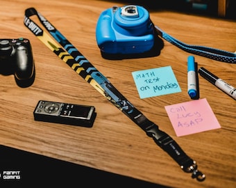 Cordón de CoD: porta credencial de jugador con hebilla de liberación rápida