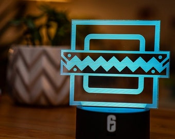 Six Siege Frost LED Light - Ubisoft Licensed, USB Powered