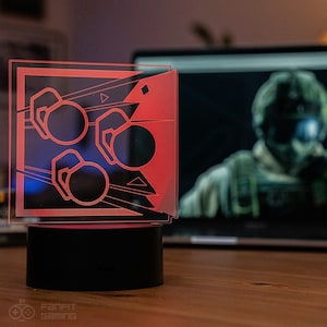 Six Siege Fuze LED Operator Light USB Powered - Officially Licensed by Ubisoft - Rainbow Six Siege Fuze Light - Fuze Operator